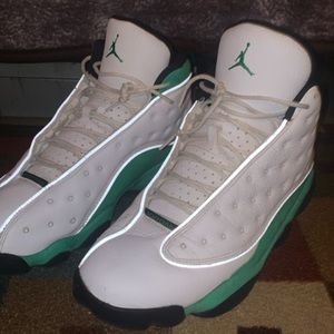 Lucky green Jordan 13s
